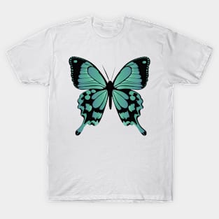 Blue Buttefly T-Shirt